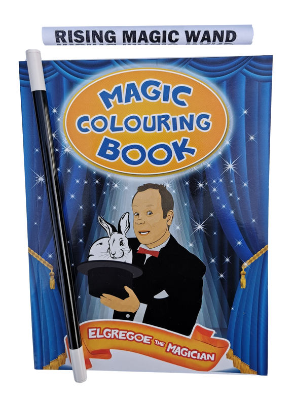 Elgregoes Magic Trick Colouring Book