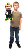 Jesse the Fireman Small 36 cm Hand Puppet (code 16)