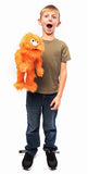 Marley Orange, the Monster Small 36cm Hand puppet (code 42)
