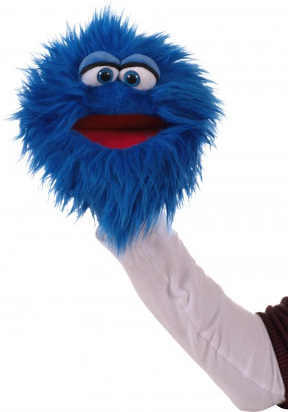 Fluff Blue 20cm Hand Puppet (Code 218)