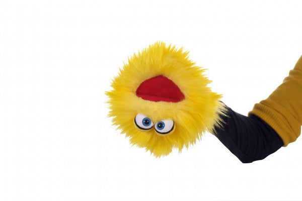 Fluff Yellow 20cm Hand Puppet ( Code 222) – New Zealand Puppets & Magic ...