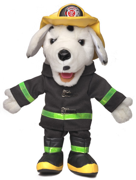 Fritz The Fire Safety Dog Large 64 cm Hand Puppet (code 99 )