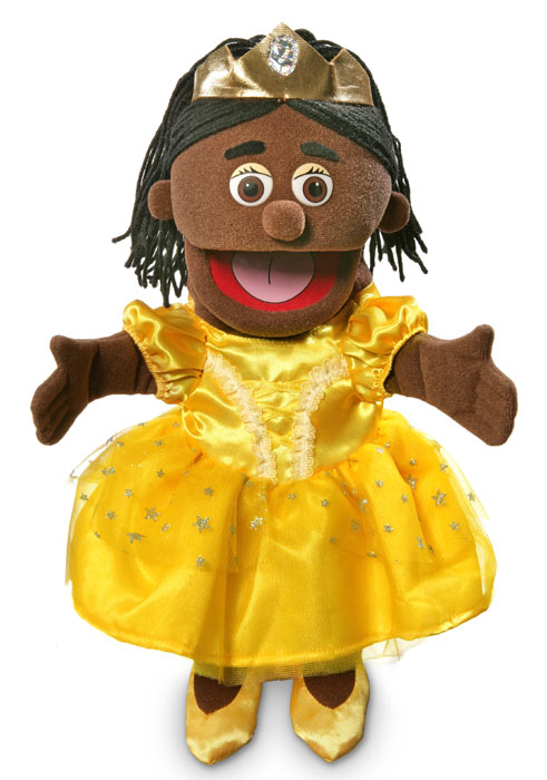 Jemima the African Princess 36 cm Hand puppet (code 76)
