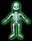 Skeleton 64 cm Glow in the dark hand puppet (code 66)