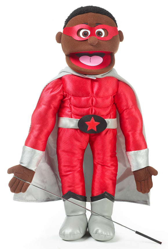Reggie Super Hero Puppet Large 64 cm Hand Puppet (code 73 )