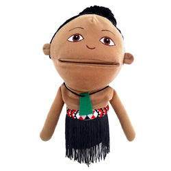 Maori Boy Hand Puppet 30 cm (code 204)