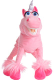 Pink Unicorn - Mysty 41 cm Hand Puppet (code 121)