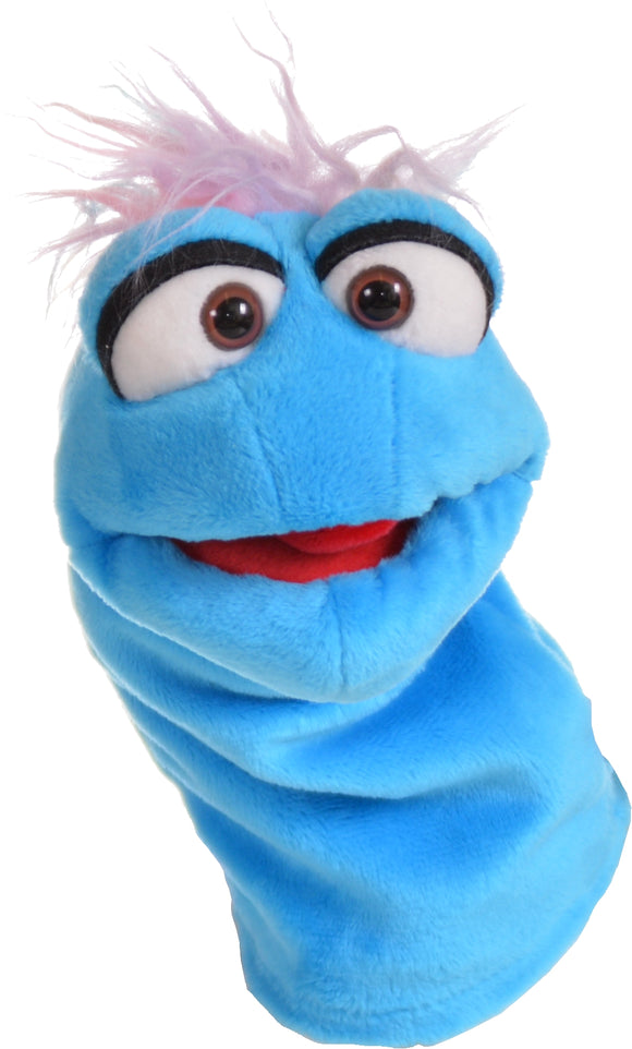 Blue the Mini monster hand puppet-40 cm (code 145)