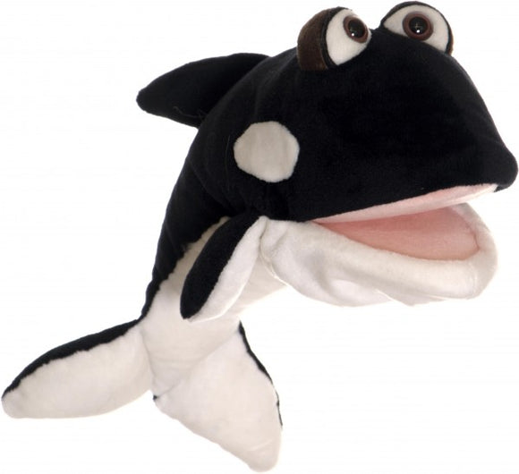 Wally the Whale Hand puppet. 33 cm long. Code (209)