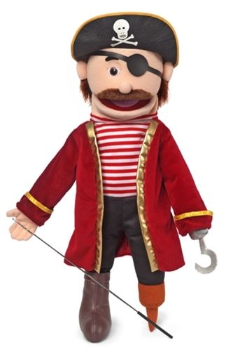 Percy the Pirate Large Hand Puppet 64 cm (code 37)