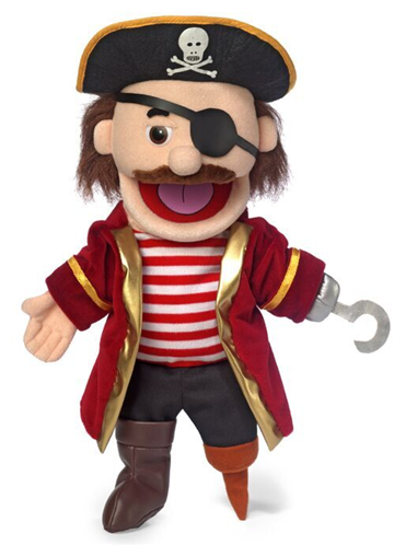 Percy the Pirate Small 36 cm Hand Puppet (code 38)